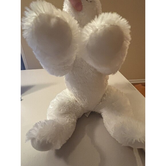 Toys R Us Animal Alley Plush Puppy Dog Black and White Stuffed Animal Toy - Picture 8 of 13